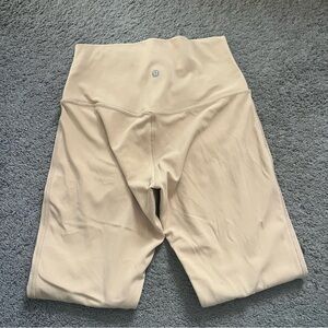 lululemon align crop 23" size 6